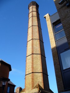 Morrell's Lion Brewery chimney, St Thomas, 1901